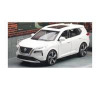 ZOUSANG Display Cars 1/32 For X-Trail SUV Miniature Diecast Highly Realistic Car Model Suitable For Gift Giving Collection or Gift(White)