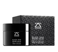 ZOUSZ Black Oud Beard Balm for Men - Luxurious Beard Cream with Shea Butter, Coconut Oil & Rich Cream Texture - Deep Conditioning & Styling - 50g