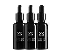 ZOUSZ Black Oud Beard Oil 30mL - Triple Bundle (3-Pack) | Premium Beard Care & Conditioning Oil for Men