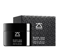 ZOUSZ Black Oud Charcoal Mens Face Scrub Mask - Exfoliating Clay Face Mask & Deep Cleansing Facial Scrub with Activated Charcoal, Salicylic Acid & Hyaluronic Acid - Revitalize skin - 100ml