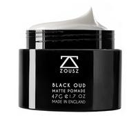 ZOUSZ Black Oud Matte Pomade for Men - Premium Hair Wax - Matte Hair Clay - Men's Hair Styling Gift for Him 47g