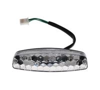 ZOUWZIOU motorcycle tail lights 12V 16 LED 3 Wire Tail Brake Stop Lights Motorcycle Lighting For 50cc 125cc ATV Quad Kart Motorbike Rear Lamp