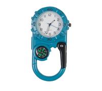 ZOVEDAIUG Clip on Digital Carabiner Watch Backpack Fob Belt Waterproof and Shockproof Pocket Clip-on Quartz Watch Glow in The Dark for Outdoor Sports, Style-1, Modern