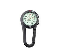 ZOVEDAIUG Clip-on Quartz Watch Backpack Waterproof and Shockproof Pocket Watch Glow in The Dark, for Doctors Nurses Outdoor Climb Camp
