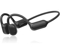 ZOVIMAX Bone Conduction Headphones,Bluetooth Waterproof Open Ear Headphones,Black