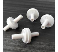 Zovloer 30pcs White Fish Aquarium Air Pump Check Valve 5 X One Way Non-Return Check Valve Aquarium Co2 System Air Pump 2cmx2cmx3.5cm for Fish Tank Aquariums Tubing