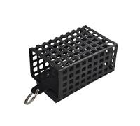Zovloer 8pc Square Feeder Bait Cage 30g-100g Wire Carp Fishing | Rapid-sink square cage, anti-tangle wire mesh, secure snap lock, fits standard line rigs.