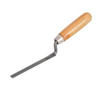 Zovonx 10mm Brick Jointer Tool Pointing Trowel Stainless Steel Wood Handle | 10mm (1cm), Stainless Steel, Wood Handle, Brick Jointer, Pointing Trowel, Cement Mortar, Brickwork Repointing, Durable