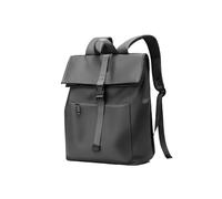 ZOVYRON Waterproof Rucksack for Man & Women - 15.6 inch Laptop Backpack Roll Top Backpack Large Daypack for Work Travel & University (DarkGrey)