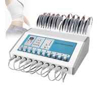 Zowdrix EMS Muscle Stimulator Machine, Shaping Beauty Machine for Belly, Leg, Arm, Back Toning and Skin Tightening with 10 Electrode Pads