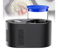 Zowdrix Ice Cream Yogurt Maker, Smart Hot and Cold Yogurt Cup with LCD Display Timer, Switchable Between Hot and Cold, Instant Beverage Cooler for Home Car Office Black