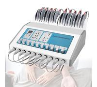 Zowdrix Multi-Functional Microcurrents Slimming Machine, 10 Output Channel Muscle Stimulator for Pain Relief Therapy, Body Shaping, Weight Loss & Skin Care