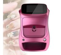 Zowdrix Nail Art Printer, 3D Intelligent Automatic Nail Printer, Nail Shaped Printing Machine 3D Art Nail Printer, with Touch Screen, for Nail Lovers