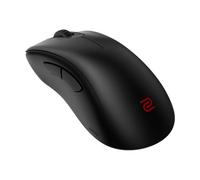 ZOWIE EC2-CW Wireless Ergonomic Gaming Mouse for Esports Enhanced Receiver 24-step Scroll Wheel Driverless Matte Black Coating Medium Size