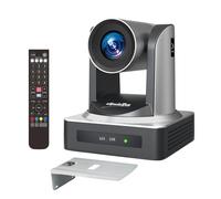 zowietek PTZ Camera, AI Auto Tracking 1080P60 PoE, 20X Optical Zoom, 3G-SDI HDMI USB3.0 LAN, Live Streaming for Church Meeting Education Sport Hospital Wedding