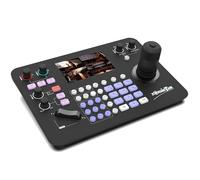 Zowietek PTZ Controller (NDI|HX3 Support) 7D Joystick Keyboard, ZowieKBD, HDMI Output, 5'' LCD Quad-View Real-time Display, Automatic Camera Detection, Group Control, ZowieEcosystem, Tally, Audio out