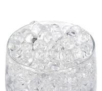 ZOWOKI Water Beads for Vases 6,000 Plus - 50 g Water Gel Jelly Balls Vase Filler - Beads for Floating Candles Making, Wedding Party, Decorative Home Accessories Plants and Craft (50g Clear)