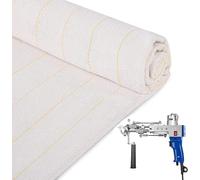ZOWWFAST Tufting Cloth,Monks Cloth with Marked Yellow Lines for Tufting,Professional Punch Needle Fabric for Tufting Guns for Handmade Rugs | Tapestries 59 x 79 Inchs