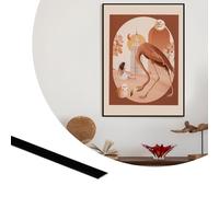 ZOWZOW Peel and Stick Trim Moulding, Self-Adhesive Waterproof PVC Edge Trim for Walls, Windows, Mirrors, Furniture, Tiles, Borders, Corners, DIY Home Decoration (6.1m x 6.4mm)