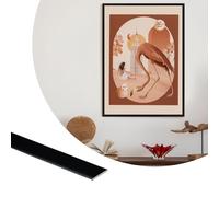 ZOWZOW Peel and StickTrim Molding, Waterproof Trim Self-Adhesive for Windows, Walls, Mirrors, Borders, Furniture, Backsplash Tiles, Matte Black(10mmX12.2M)