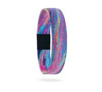 ZOX Bracelets - Stretchy Elastic Band with Motivational Affirmations and Beautiful Artwork, Great Wristband Gift for Men & Women of All Ages, L, no gemstone