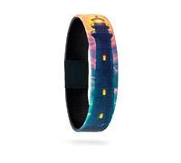 ZOX Bracelets - Stretchy Elastic Band with Motivational Affirmations and Beautiful Artwork, Great Wristband Gift for Men & Women of All Ages, S, no gemstone