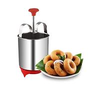 ZOXXIE Stainless Steel Mendu Vada Maker: Perfectly Shaped and Crispy Mendu Vada Maker Machine for Homemade Donuts and Medu Vadas
