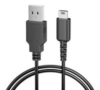 Zoye Charger Cable for Nintendo DS Lite, 1 Pack NDSL Charger, 1.2 M USB Charger Cable, for Nintendo DS Lite, Charging Cable Lead Wire Cord, for Nintendo DS Lite/NDS (Dark)