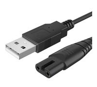 Zoye Charger for Skull Pitbull, USB Charger Cable Replacement Compatible with Skull Pitbull Electric Head and Face Shaver (Black)