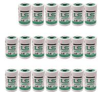 zoyfayl 20 Pack LS14250 1/2 AA 3.6v Battery Replaceable Battery for LS14250 Can Use for Dogwatch R9 Leash 1200mAh High Capacity (20 Pack)