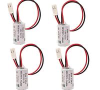 zoyfayl 4 Pack LS14250 3.6V PLC Battery for Siemens 6ES7971-1AA00-0AA0 PLC Battery S7-300 1200mAh Battery (4 Pack)