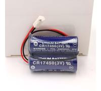 zoyfayl CR17450-2WK27 / D80UB016170 3V Replacement PLC Battery 2*CR17450 Battery Pack for Mazak 2CR17450 3V Battery (1 Pack)