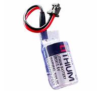zoyfayl ER3V/3.6V 1000mAh PLC Lithium Battery for JZSP-BA01 PLC CNC Machine (1 Pack)