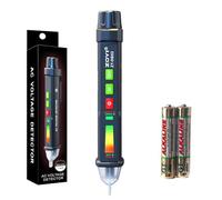ZOYI DB02 Non-Contact Voltage Tester Pen - Waterproof AC Voltage Detector 12-1000V, Adjustable Sensitivity, LED Flashlight, Audible Alarm, Auto Shut-Off, CAT II, Electric Tester Tool