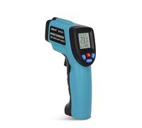 ZOYI Infrared Thermometer Gun, -50°C to 550°C Non-Contact Laser Temperature Gun with Adjustable Emissivity, 12:1 Spot Ratio, Backlit LCD, High/Low Alarm for Cooking, BBQ, Pizza Oven, HVAC