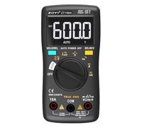 ZOYI ZT-102A Digital Multimeter 10A, 25-Function 6000-Count True RMS, Dual-Mode Auto/Manual Ranging, NCV, AC/DC Multi Voltage Tester, Temperature, Backlit, Anti-Burn