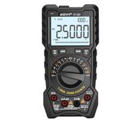 ZOYI ZT-225 Digital Multimeter Tester 20A, 25000-Count, Auto/Manual True RMS Auto Ranging Voltmeter Electrical Tester, NCV, Temp, V.C.F, Square Wave, AC+DC Merge Voltage, CAT IV