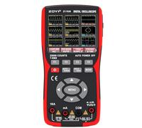 ZOYI ZT-703S 3-in-1 Digital Oscilloscope Multimeter Signal Generator, True RMS 25000 Count, 50 MHz Dual-Channel 280 MSa/s, 3.5″ IPS Display, Data Storage, Rechargeable, Online FW Update