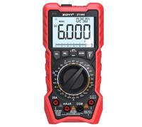 ZOYI ZT-980E Digital Multimeter Transistor Tester 20A AC/DC, True RMS 6000 Counts, Manual Range, CAT IV 600V, VFC Low Pass Filter, hFE Test, NCV, Temperature, Capacitance & Frequency