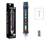 ZOYI ZT-DB02 Voltage Tester Pen, NCV Inductive Head, Dual Range 12V-48V/1000V Sensitivity Adjustment, AC Signal Indicators, Electrical Tester, Wire Breakpoint Finder, Flashlight, Waterproof, Alarm