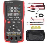 ZOYI ZT-DQ02 Digital LCR Bridge Meter & Battery Internal Resistance Tester, 0.3% Accuracy, 100Hz-100kHz, Measures L/C/R/Z/ESR, Auto Component Identification, Full Test Leads Kit