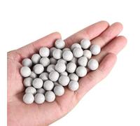 ZOYO Precision Slingshot Ammo - 1/2 Inch (12-13mm) Hard Clay Balls for Target Practice, Hunting, and Natural Biodegradable Sling Shot Ball - 1000 pcs (Off-White)