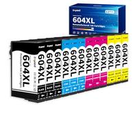 Zoyood 604 XL Ink Cartridges Replacement for Epson 604 Ink Cartridges Multipack Compatible with Expression Home XP-2200 XP-2205 XP-3200 XP-3205 XP-4200 XP-4205 Workforce WF-2910 WF-2930, 12-Pack