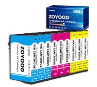 Zoyood Compatible 604XL Ink Cartridges Colour Replacement for Epson 604 XL Multipack Compatible with Expression Home XP-2200 XP-2205 XP-3200 XP-3205 XP-4200 XP-4205 WF-2910 WF-2920 Printer, 9-Pack