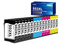 Zoyood Ink Cartridges Compatible with Epson 502XL Ink Cartridges, 15-Pack | Compatible with Expression Home XP-5100 XP-5105 XP-5150 XP-5155 Workforce WF-2860 WF-2865 WF-2880 WF-2860DWF WF-2865DWF