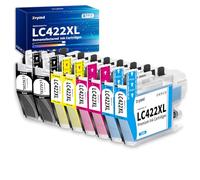 Zoyood LC422XL LC422 Ink Cartridges Replacement for Brother LC422XLVAL Ink