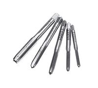 ZOYOSI 3pcs M3-M8 HSS Metric Screw Tap Individual Taper Plug Bottoming Hand Taps Tools Kit - M3