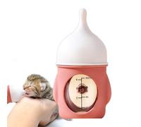 Zoyowoe Kitten Bottles for Nursing,Puppy Nursing Kitten Feeding Bottle - Silicone Pet Feeding Nipple, Small Animals Feeder for Guinea Pigs, Rabbits, Anti-Choking Design