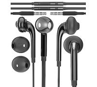 zoyuzan 3.5mm Headphones Wired Earbuds(2Pack) with Microphone Earphones Jack Compatible for Galaxy S10e S7 S8 S9 Note 7 8 9 A70 Pixel 3a XL K20 K40 V60 V70 Stylo Gaming Laptop Video Game PC