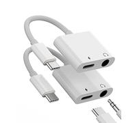zoyuzan USB-C to 3.5mm Headphone Audio Jack Adapter, 2 Pack
